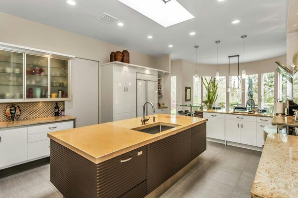 Interior, Kitchen, Pendant Lights, Recessed Lighting