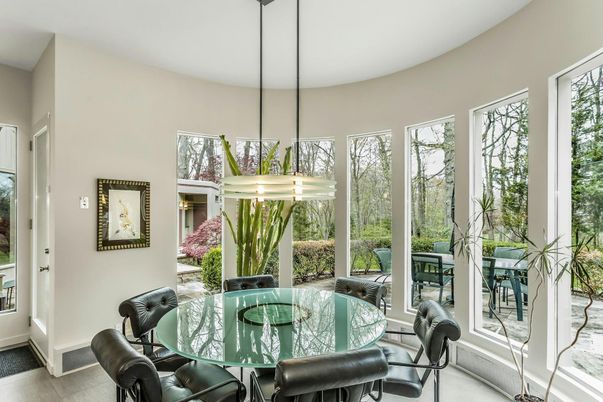 Dining room, Interior, Pendant Lights