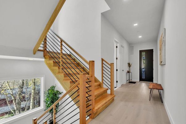 Interior, Recessed Lighting, Wood Texture Flooring