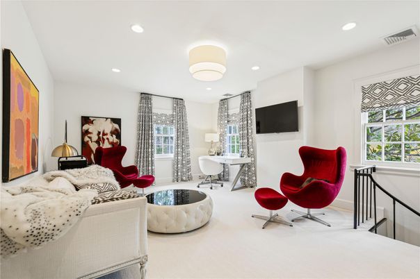 Home Office, Interior, Living room, Recessed Lighting