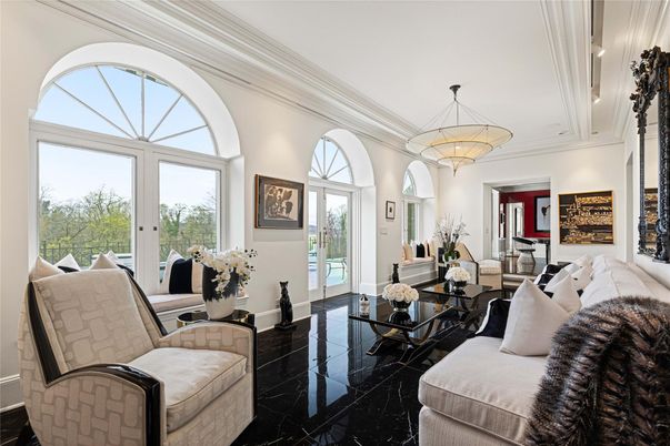 Interior, Living room, Marble, Pendant Lights