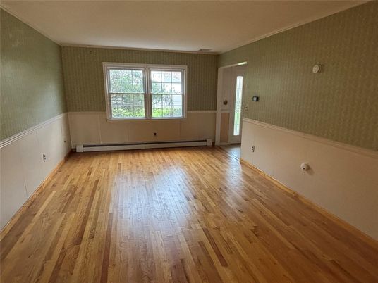 Empty room, Interior, Wood Texture Flooring