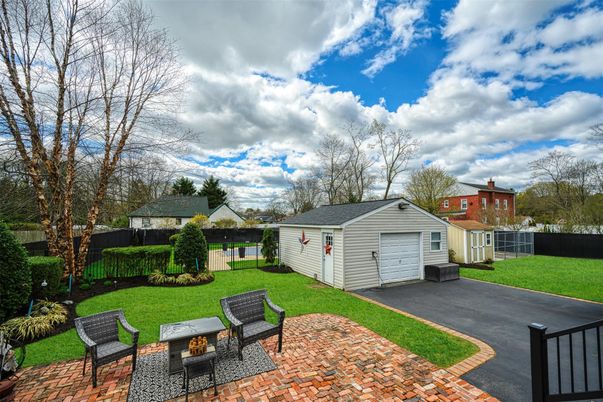 Backyard, Detached Garage, Exterior