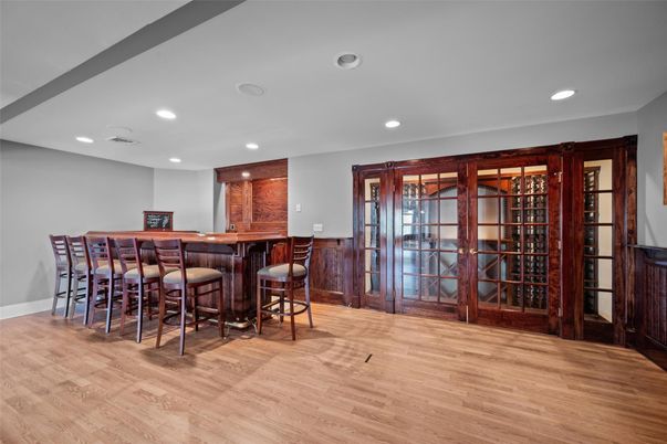 Interior, Recessed Lighting, Wood Texture Flooring