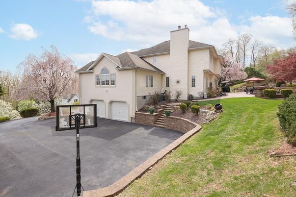 Attached, Backyard, Exterior, Facade, French Provincial