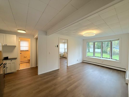 Empty room, Interior, Wood Texture Flooring