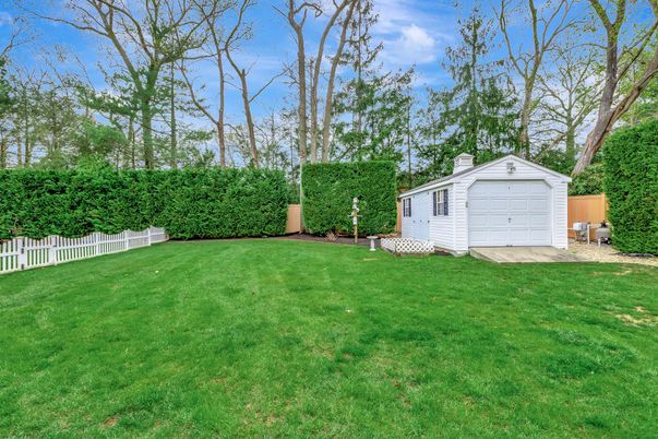 Backyard, Detached Garage, Exterior