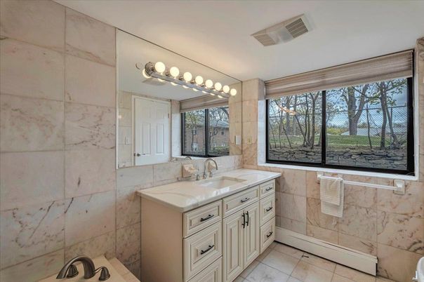 Bathroom, Interior, Marble Walls