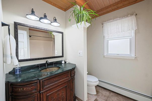 Bathroom, Interior, Wooden Ceilings