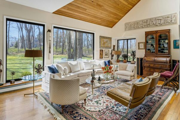 Interior, Living room, Wooden Ceilings, Wood Texture Flooring