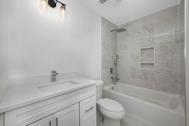 Bathroom, Interior, Marble Walls