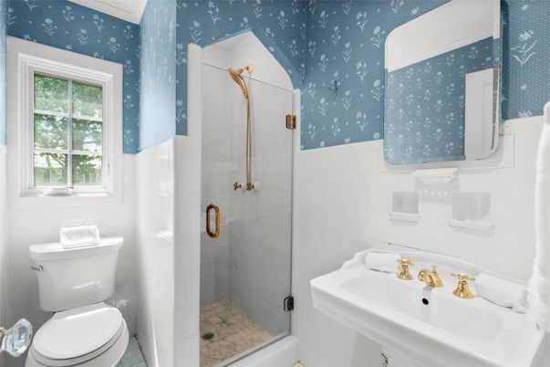 Bathroom, Glass Shower, Interior
