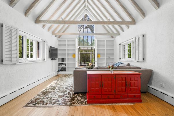 Interior, Wooden Beams, Wood Texture Flooring