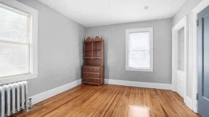 Empty room, Interior, Wood Texture Flooring