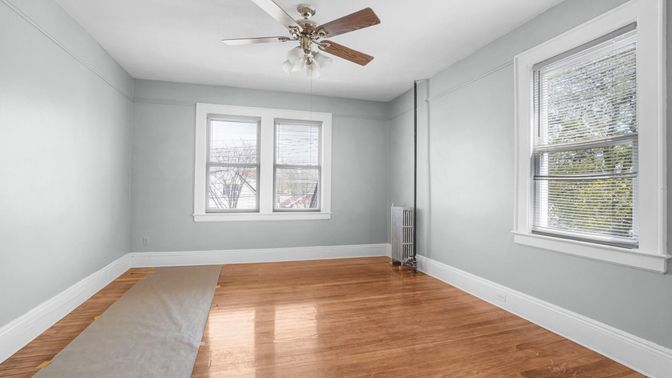 Empty room, Interior, Wood Texture Flooring