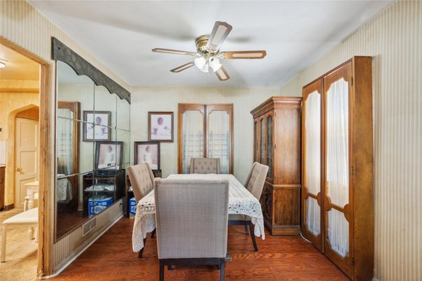 Dining room, Interior, Wood Texture Flooring