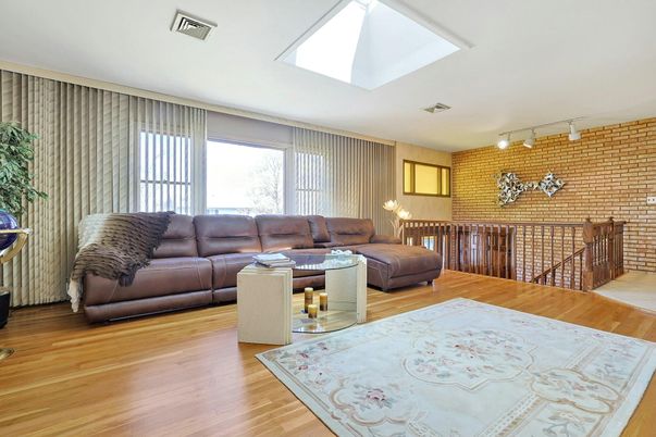 Interior, Living room, Stone Walls, Wood Texture Flooring