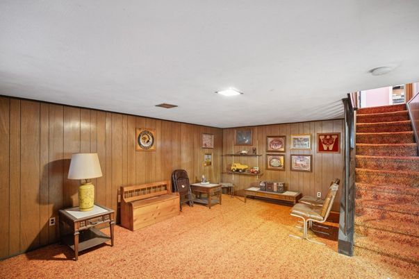 Interior, Recessed Lighting, Wooden Walls