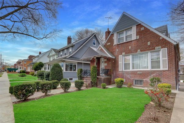 Exterior, Facade, Brick Facade, Tudor Revival