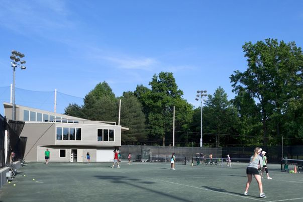 Exterior, Tennis Courts