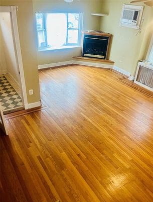 Empty room, Fireplace, Interior, Wood Texture Flooring