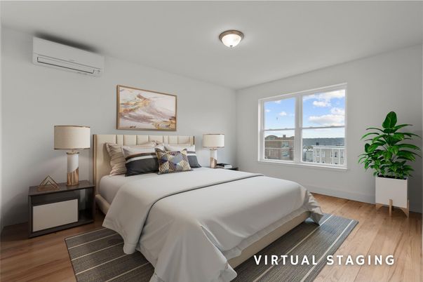 Bedroom, Interior, Water, Wood Texture Flooring