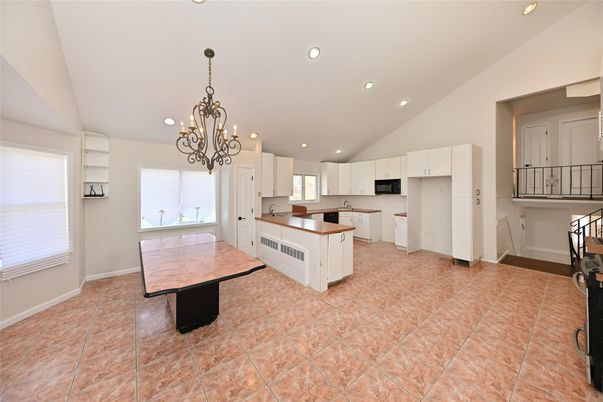 Chandelier, Interior, Kitchen, Recessed Lighting