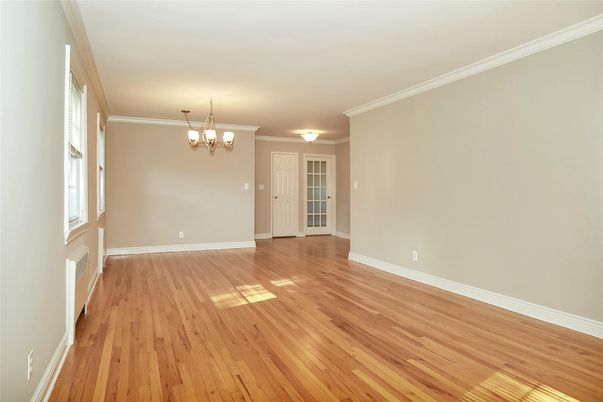 Chandelier, Empty room, Interior, Wood Texture Flooring