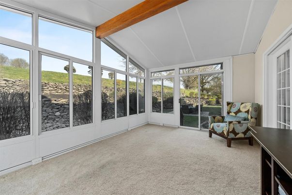 Interior, Sun Room, Wooden Beams