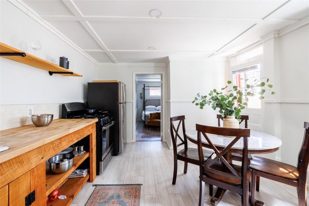 Dining room, Interior, Wood Texture Flooring