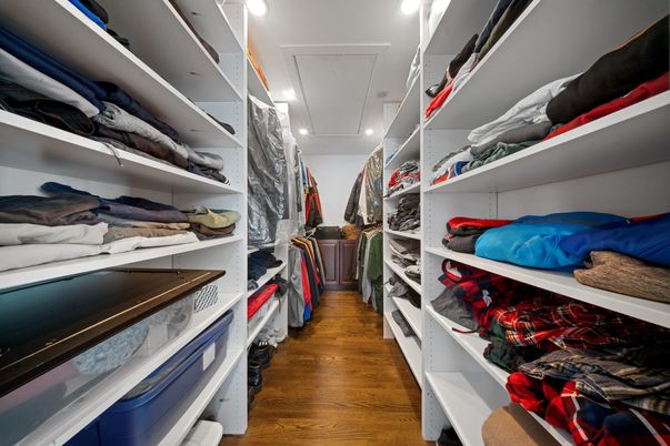 Interior, Recessed Lighting, Walk-in Closets, Wood Texture Flooring