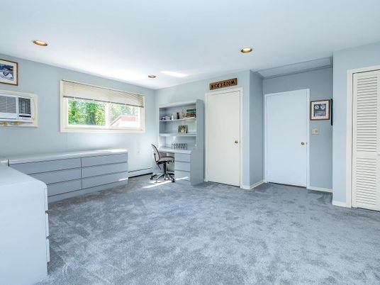 Home Office, Interior, Recessed Lighting