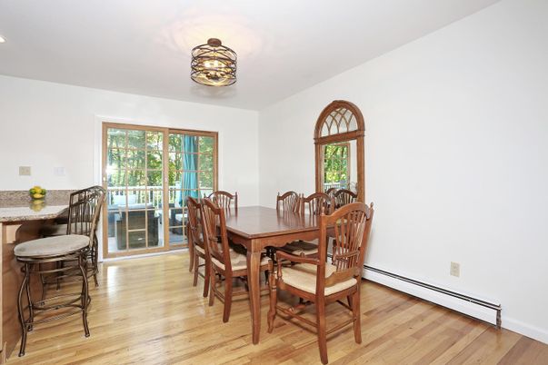 Dining room, Interior, Wood Texture Flooring