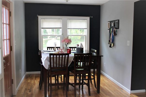 Dining room, Interior, Wood Texture Flooring