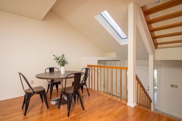Dining room, Interior, Wood Texture Flooring