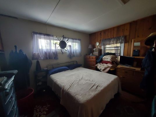 Bedroom, Interior, Wooden Walls