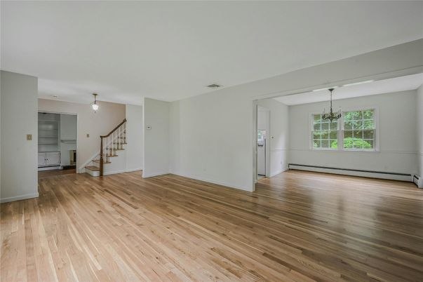Empty room, Interior, Wood Texture Flooring