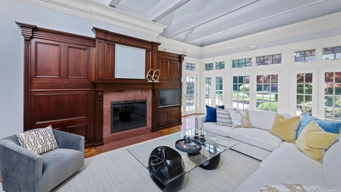 Fireplace, Interior, Living room