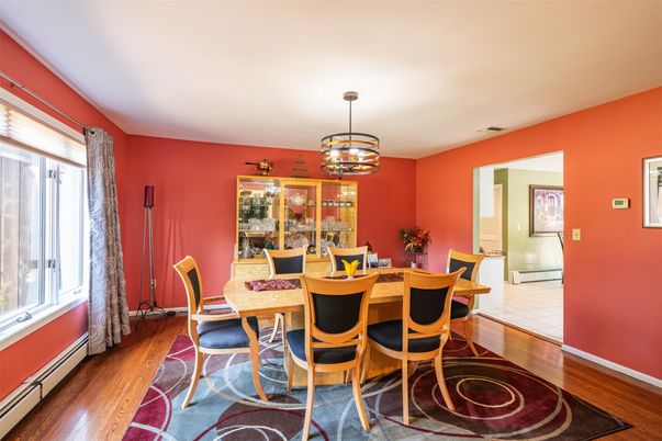 Dining room, Interior, Wood Texture Flooring
