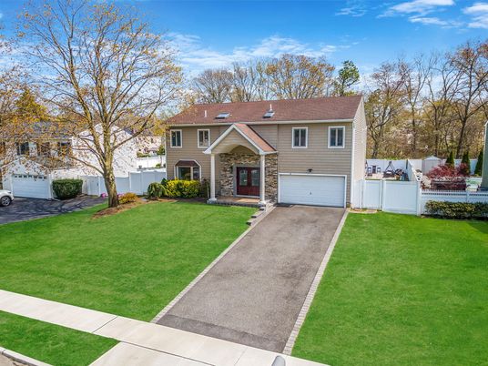 Attached, Backyard, Exterior, Facade, Raised Ranch