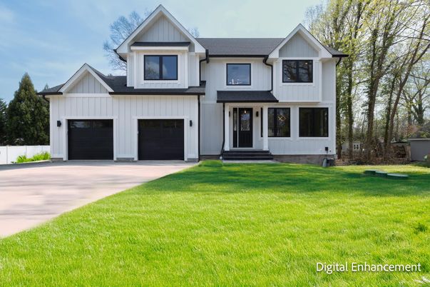Attached, Exterior, Facade, Farmhouse