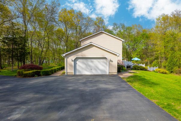 Backyard, Detached Garage, Exterior