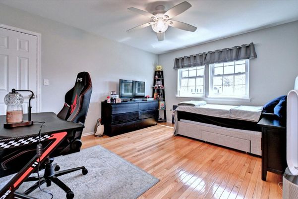Bedroom, Home Office, Interior, Wood Texture Flooring