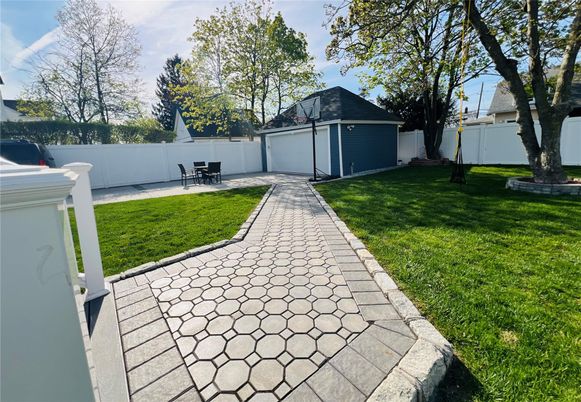 Backyard, Detached Garage, Exterior