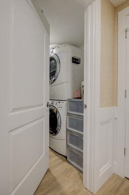 Interior, Utility Closets, Washer, Wood Texture Flooring