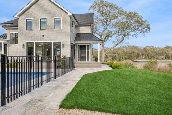 Backyard, Exterior, Facade, Farmhouse