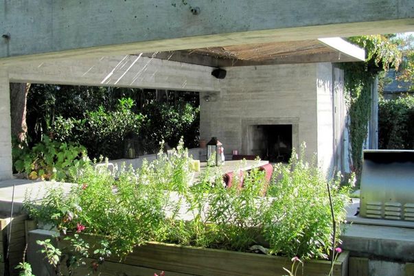 Exterior, Fireplace
