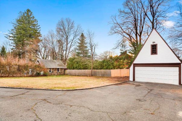 Backyard, Detached Garage, Exterior