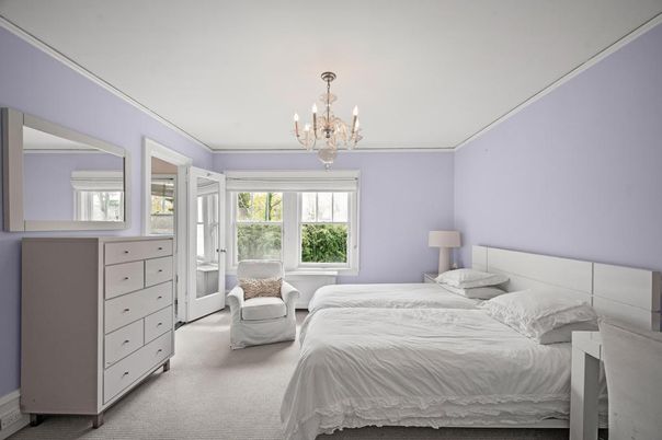 Bedroom, Chandelier, Interior