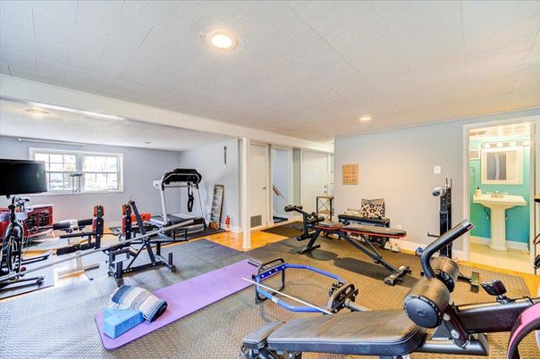 Fitness Equipment, Interior, Recessed Lighting